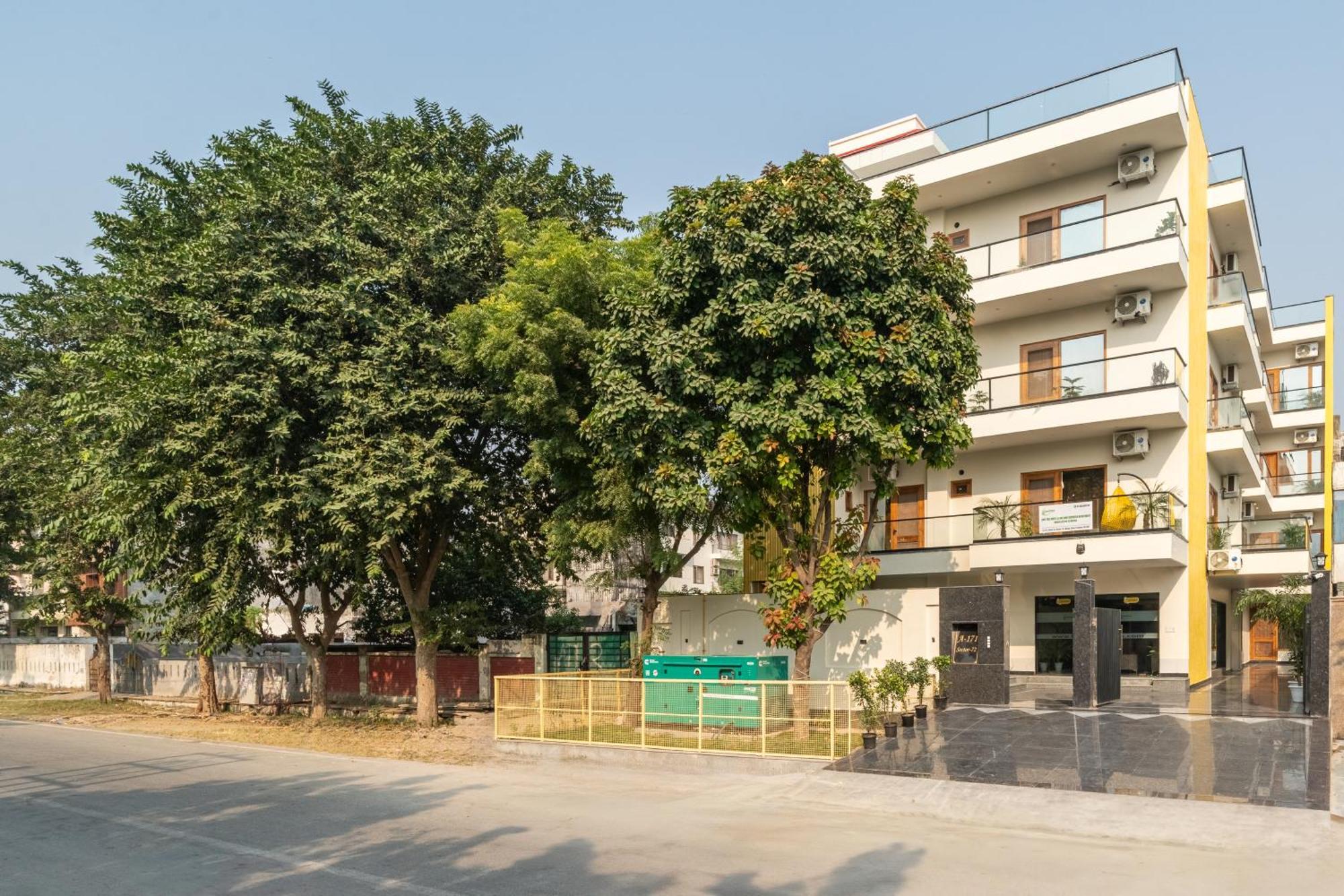 Lime Tree Hotel & One Bhk Serviced Apartment Noida - Sector 50 Metro Dış mekan fotoğraf